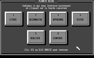 Planète Bleue atari screenshot